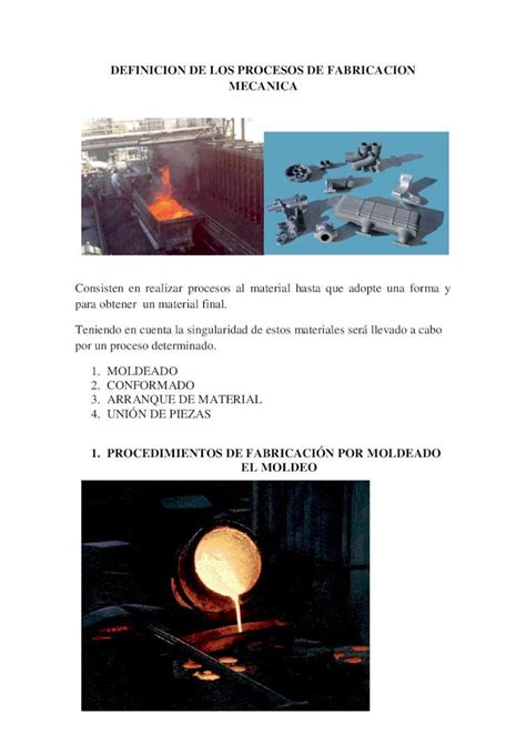 proceso de fabricacion mecanica pdf